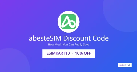 abesteSIM Discount Code: How Much You Can Really Save
