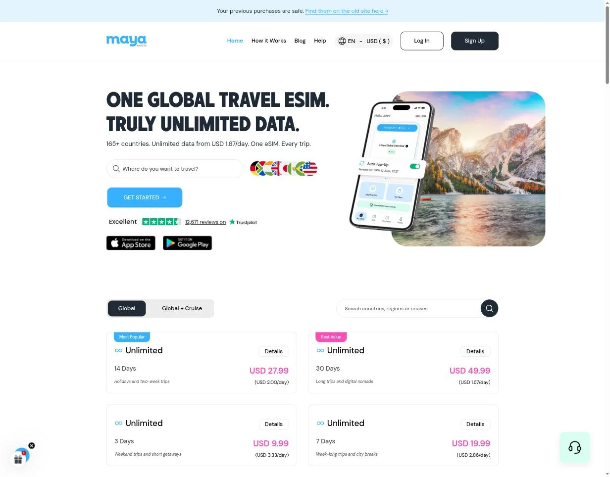 Maya Mobile