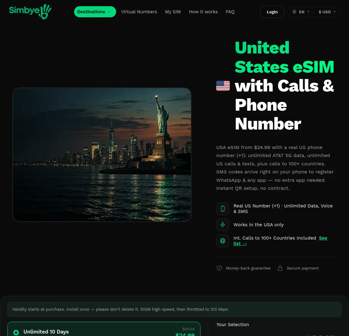 United States eSIM