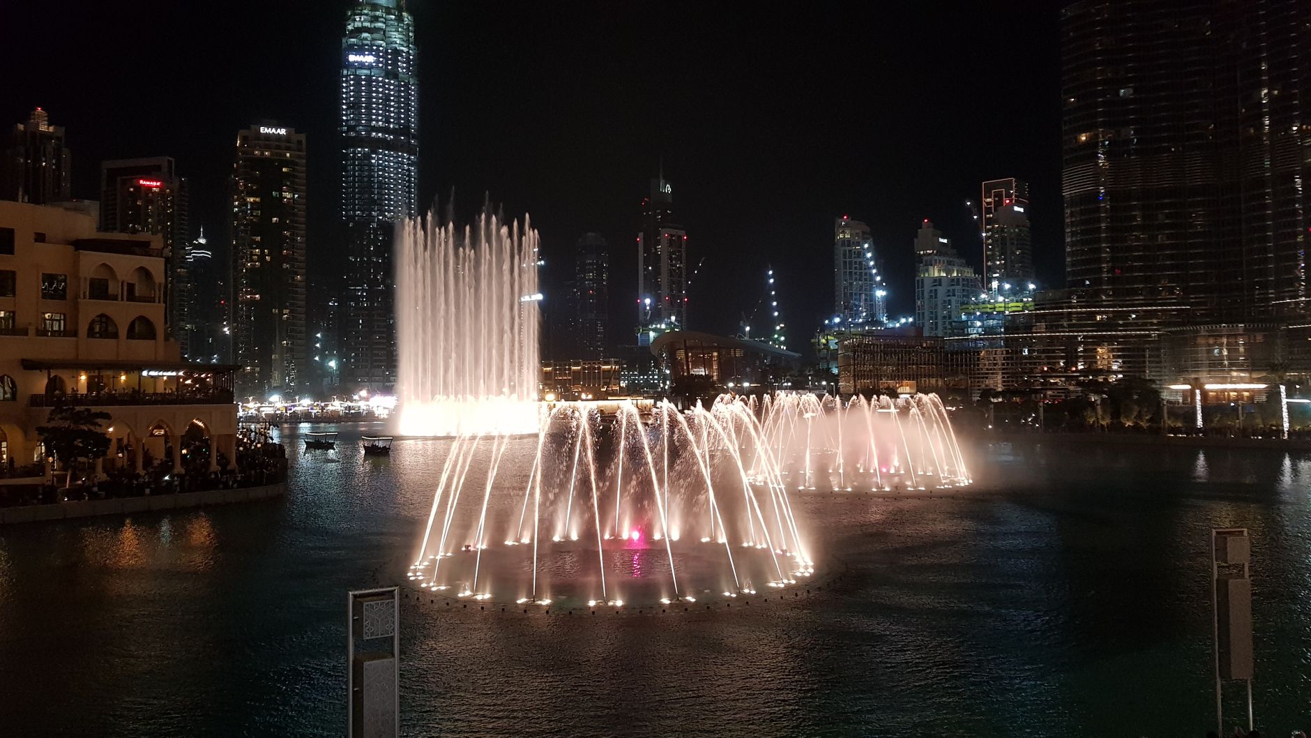 The Dubai Mall and Dubai Fountain